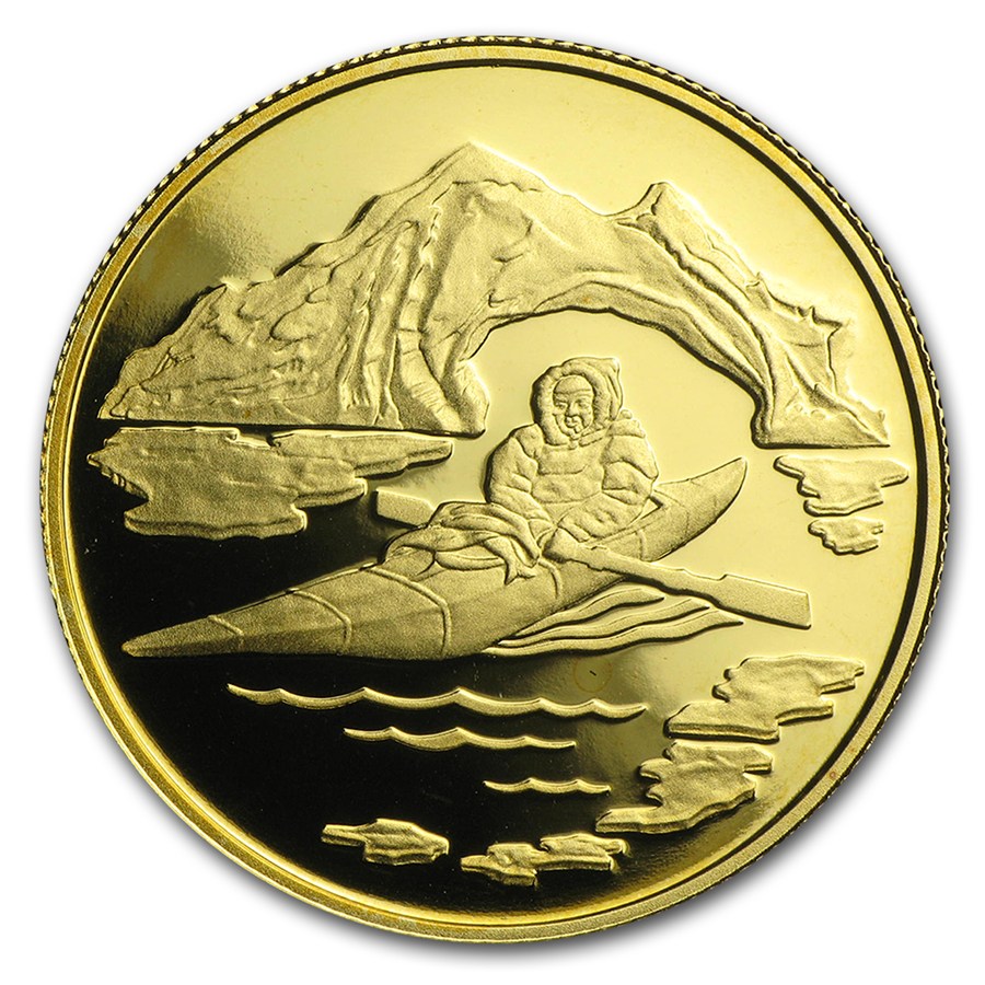 Canada Gold Arctic Terrorities 1980 - Proof - 1/2 oz