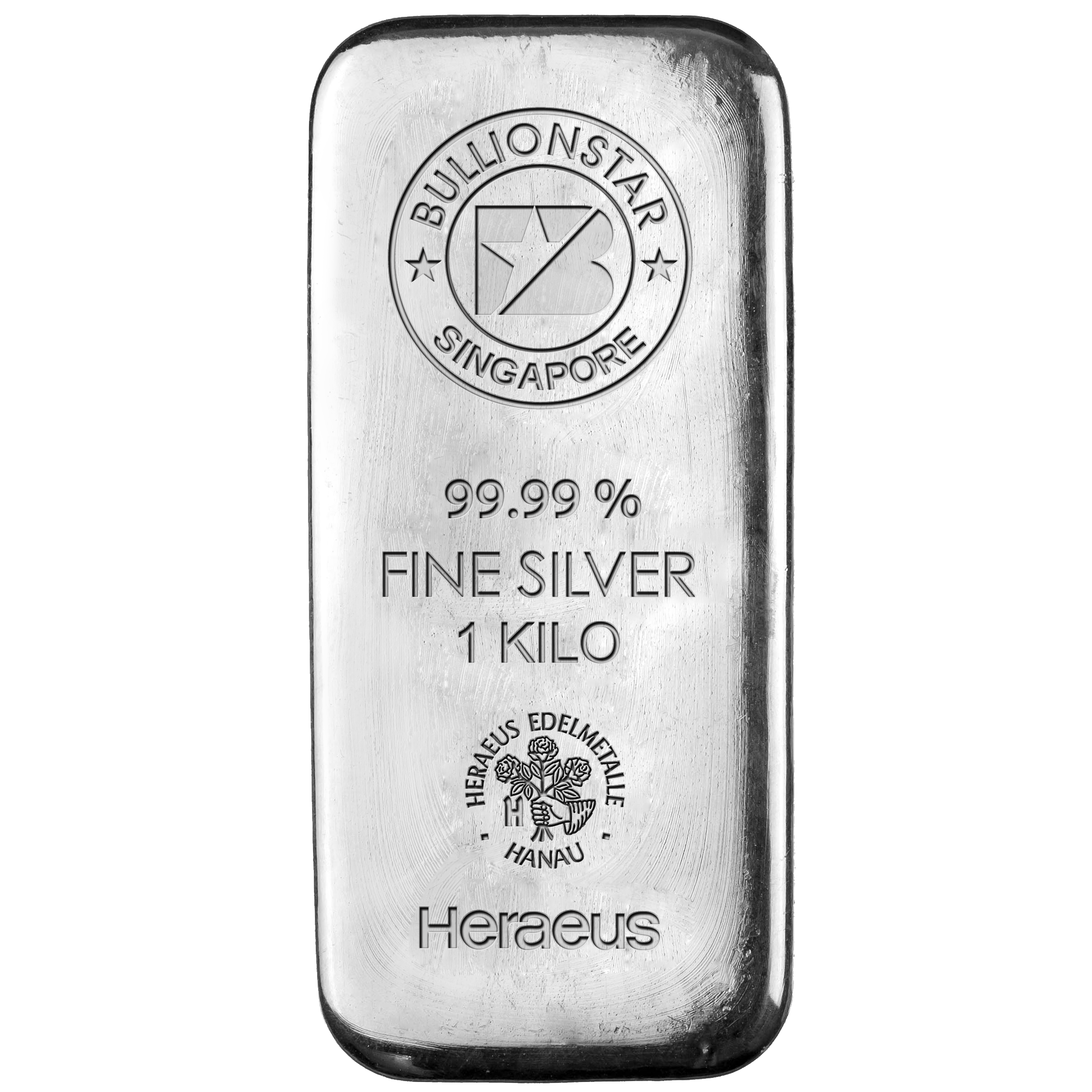 BullionStar Mint - Silver Bars with No Spread - 1 kg